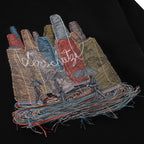 "embroidery" Hoodie black