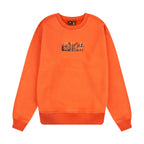 "super kid" crewneck orange