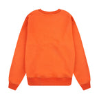 "super kid" crewneck orange