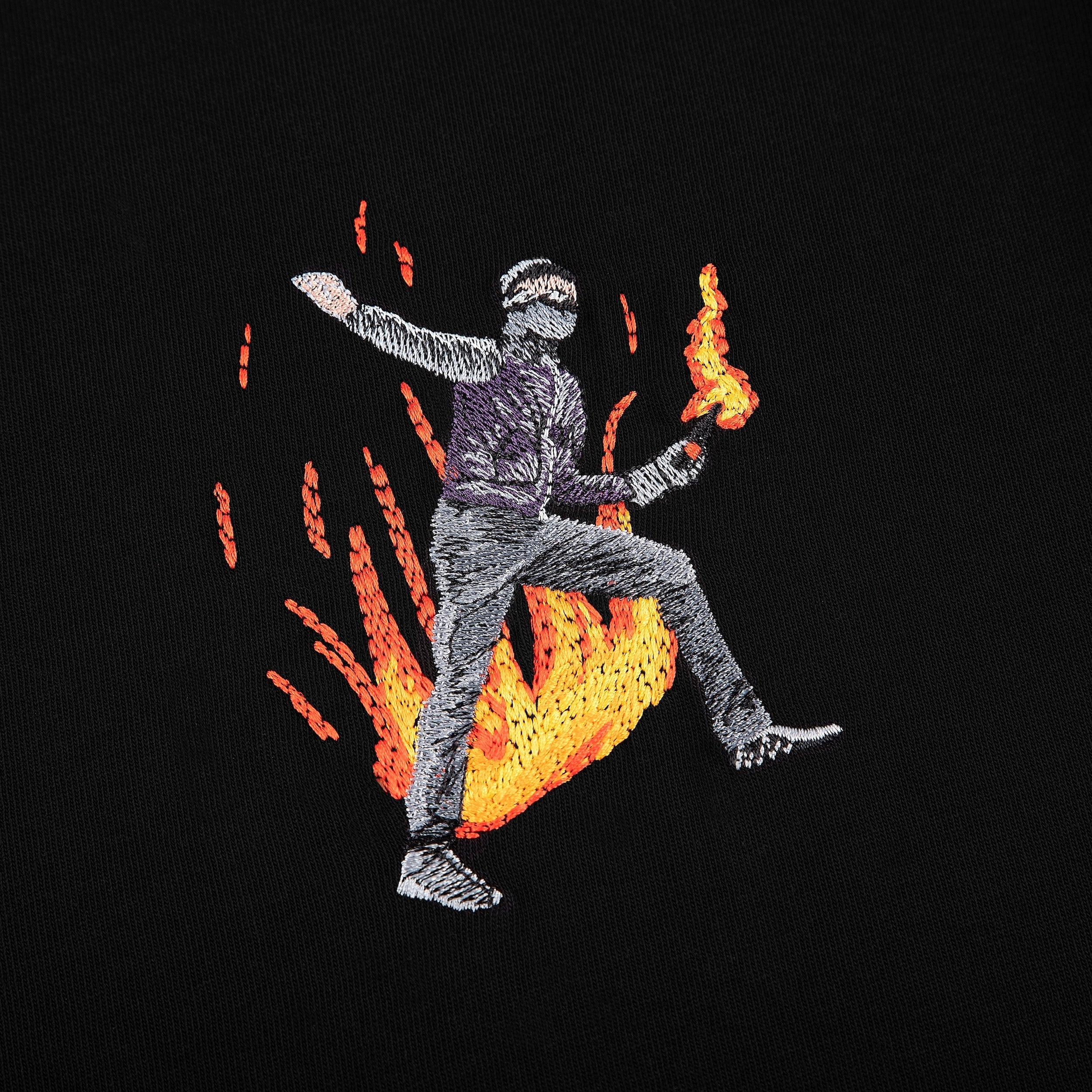 "riot" T-Shirt black 03