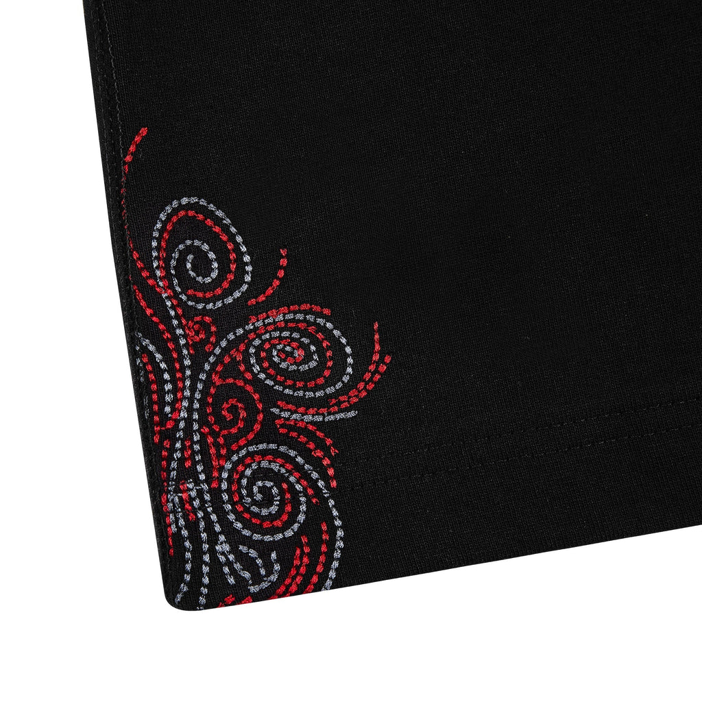 "mosaic" T Shirt black 01