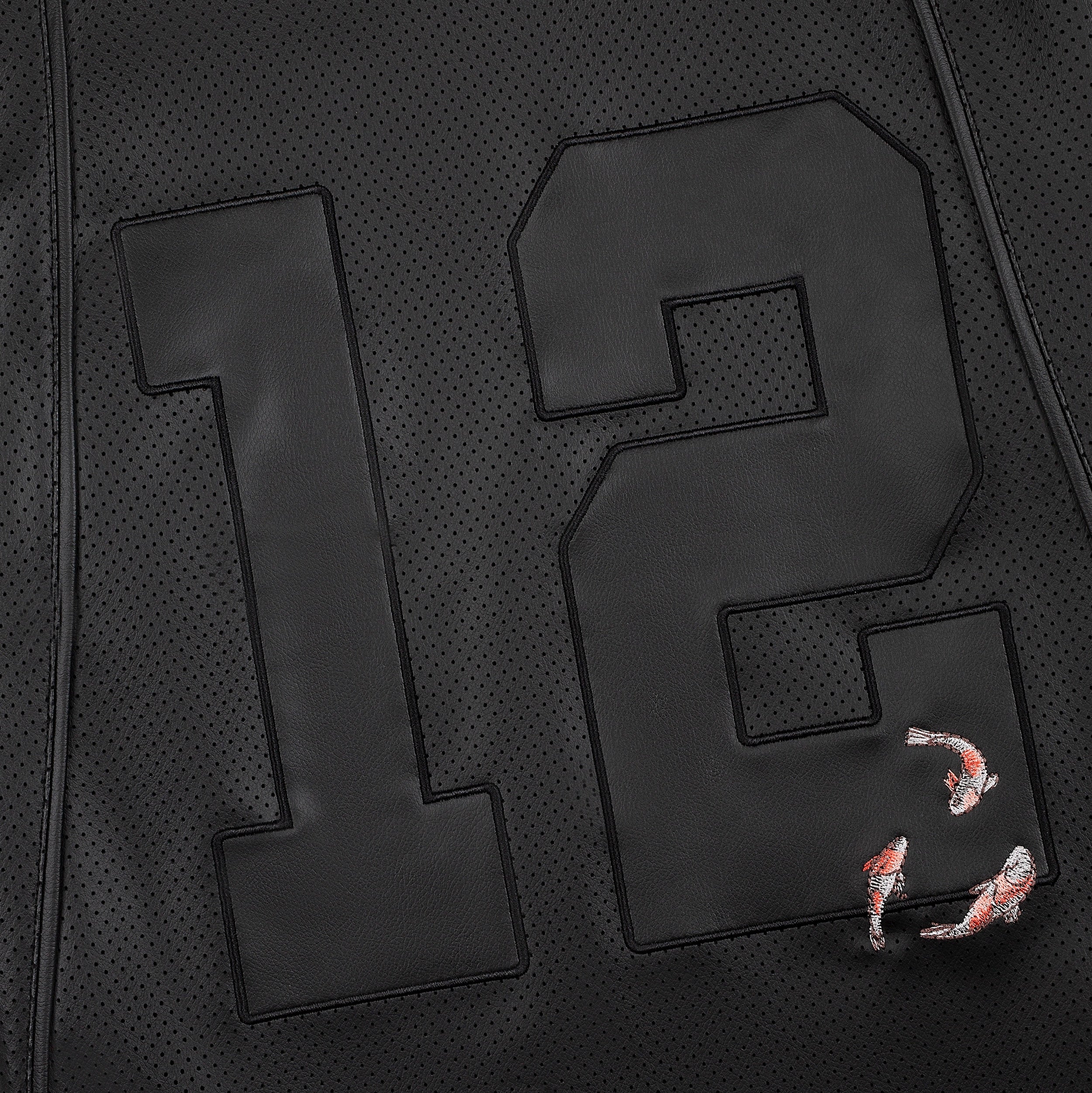"koi fish v2" leather jersey