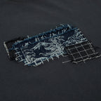 "sashiko" T Shirt anthracite