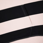 "on air" pink-purple striped Hoodie