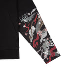 "yakuza" double sleeve Hoodie