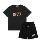 1977 T-Shirt / Shorts / Set - Iron Black
