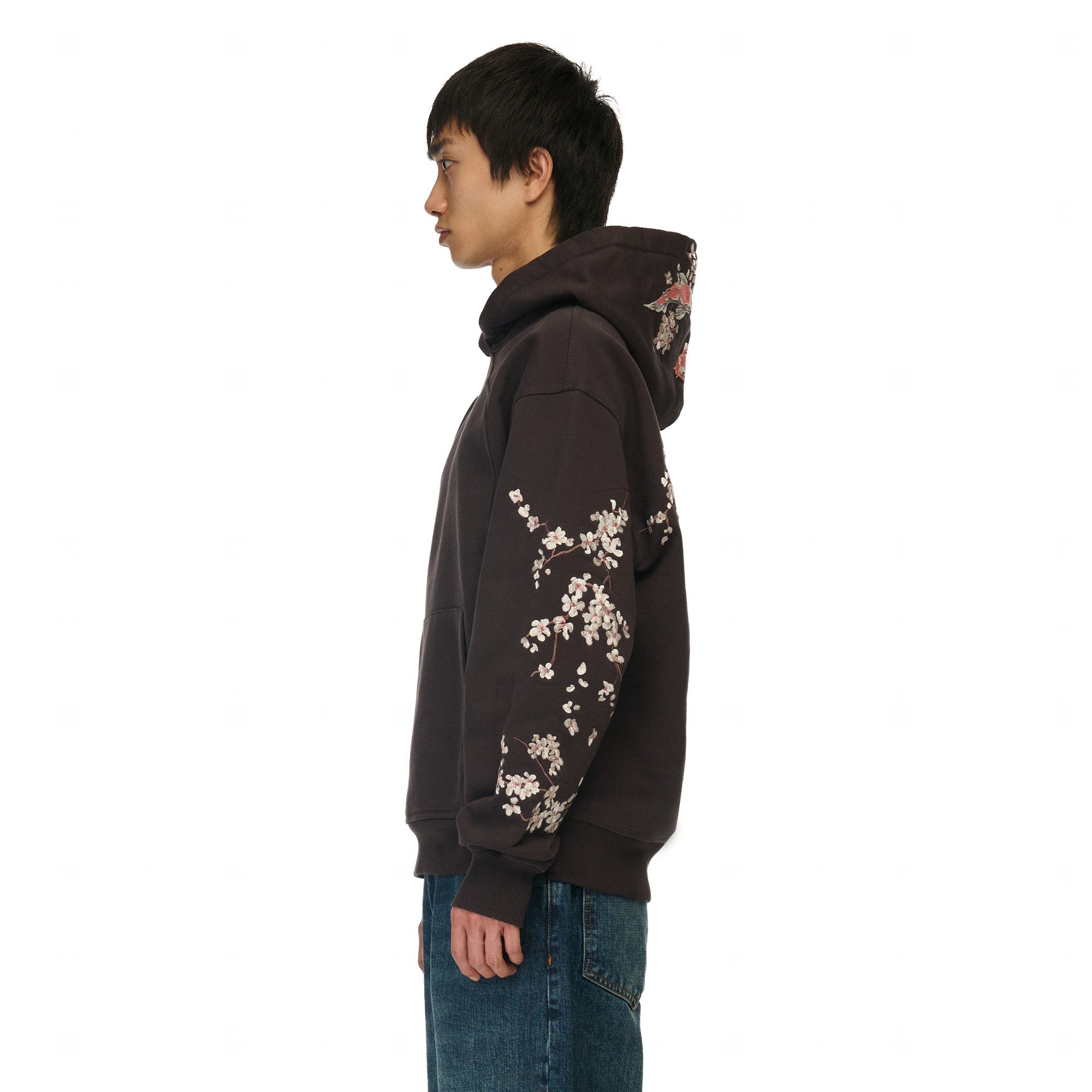 "yakuza" Hoodie brown