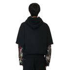 "yakuza" double sleeve Hoodie