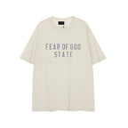 FW24 STATE T-Shirt / Shorts / Set -  Milky White